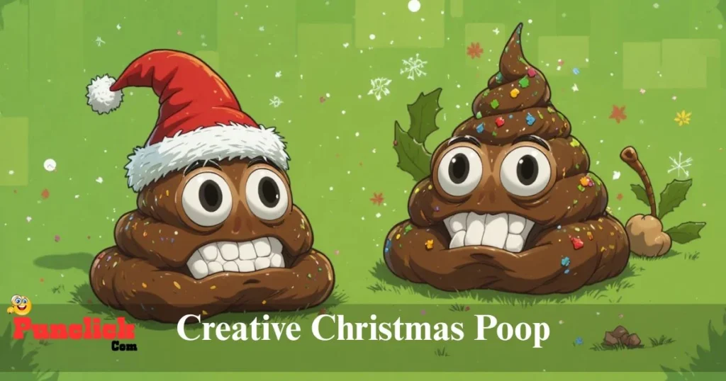 Creative Christmas Poop
