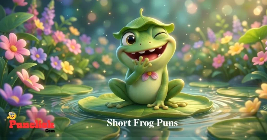 Short Frog Puns