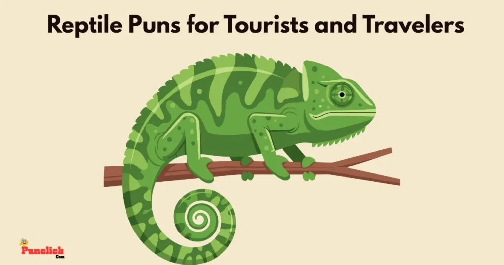 Reptile Puns For Tourists And Travelers