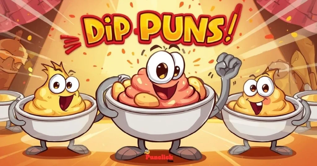 Adults Dip Puns And Jokes