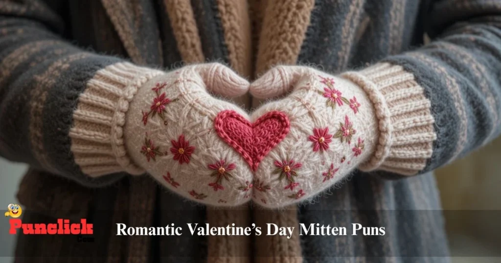 Romantic Valentines Day Mitten Puns