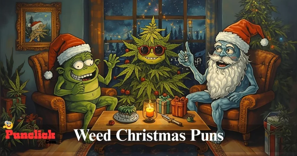 Weed Christmas Puns