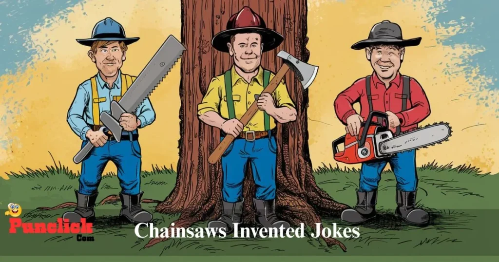 Chainsaws Invented Jokes