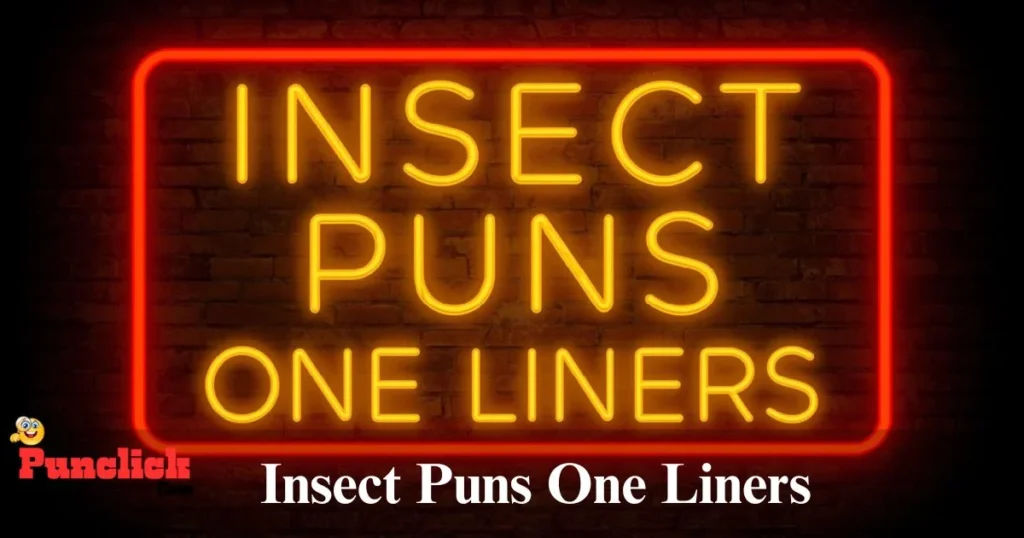 Insect Puns One Liners