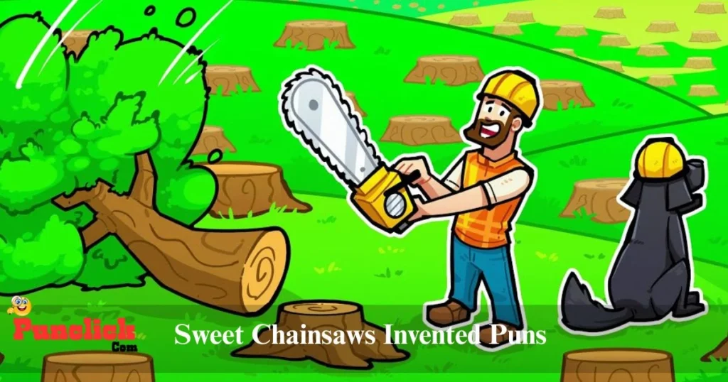 Sweet Chainsaws Invented Puns