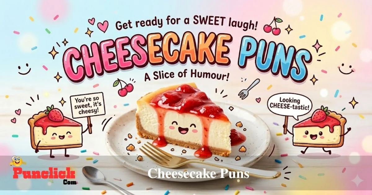 Cheesecake Puns