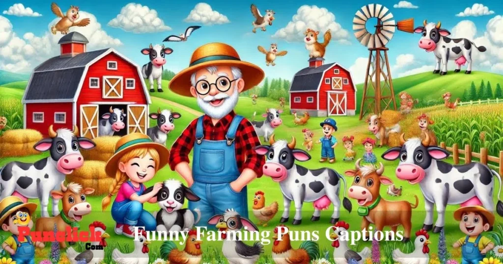 Funny Farming Puns Captions