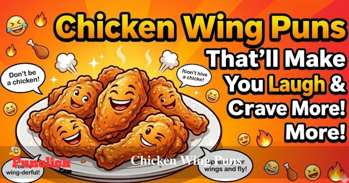 Chicken Wing Puns