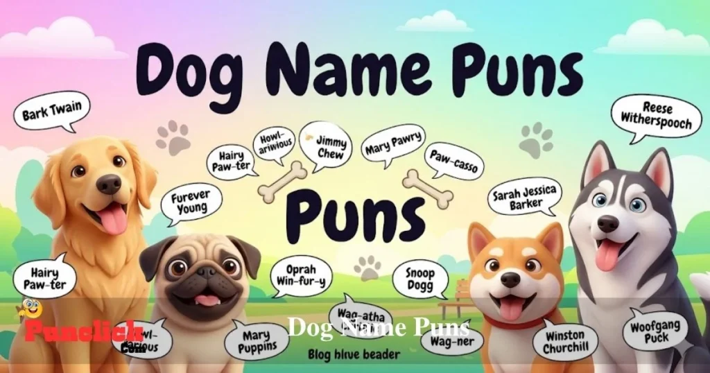Dog Name Puns