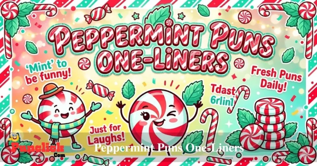 Peppermint Puns One Liners