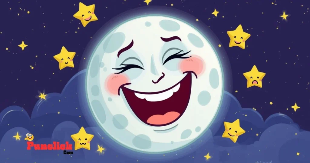 Funny Moon Puns Captions