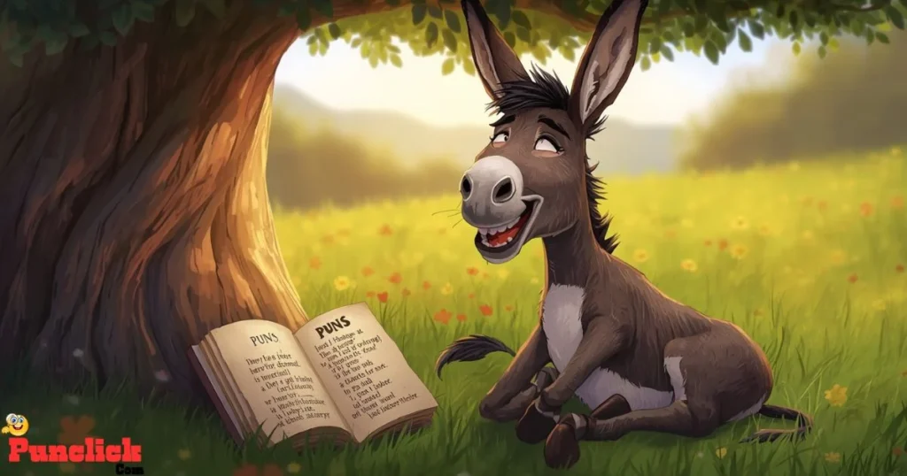 Funny Donkey Puns Captions