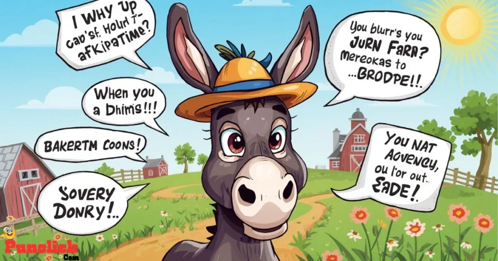 Witty Donkey Puns For Social Media